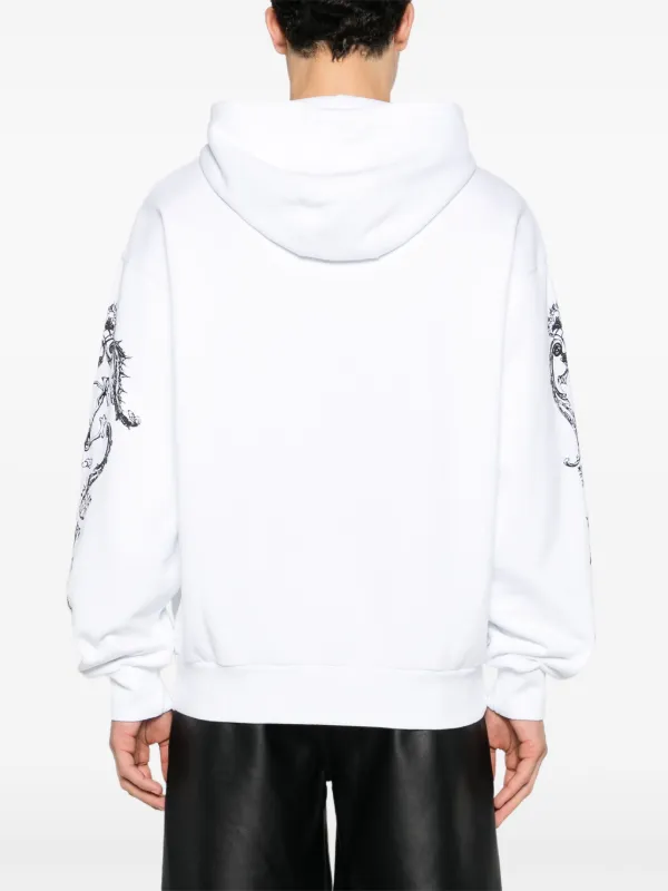 Givenchy ロゴ パーカー | ホワイト | FARFETCH JP