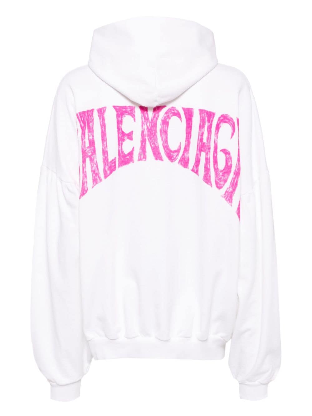 Balenciaga Katoenen hoodie Wit