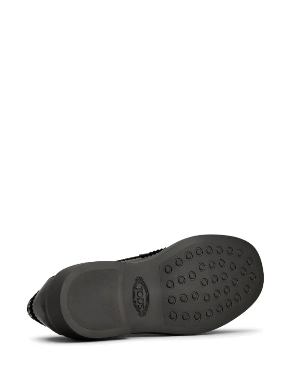 TOD'S フロクトリムアモントトゥロファ XXW20L0IM50SHA S003C Tod Oims Cashmere & Wool Socks - Mongolian Gallery