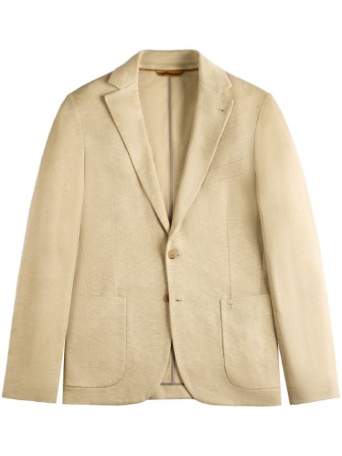 Tod's single-breasted linen blazer