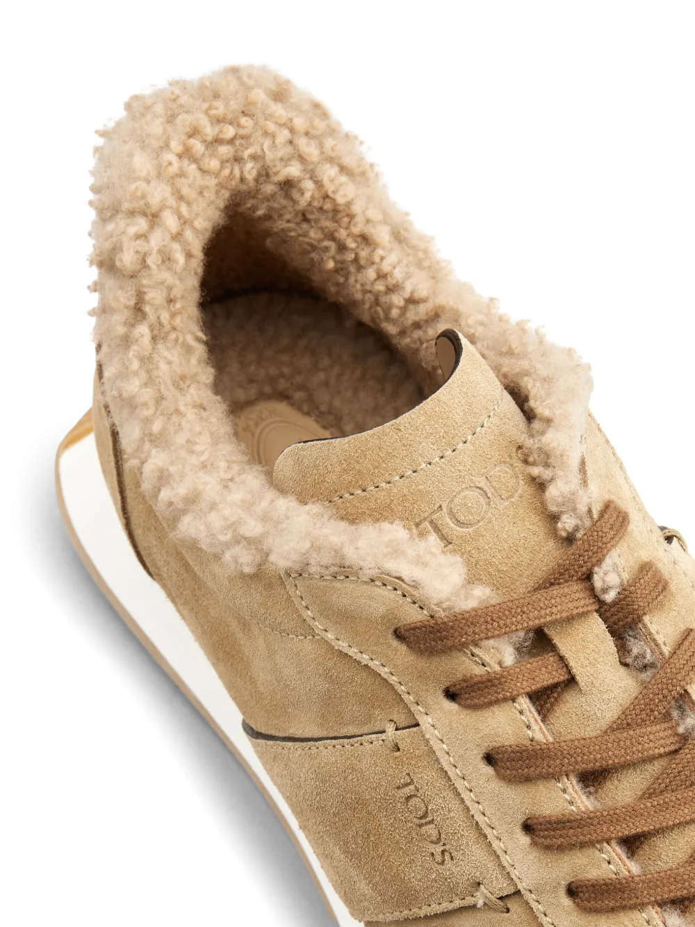Tod's Sportivo Active suède sneakers Beige