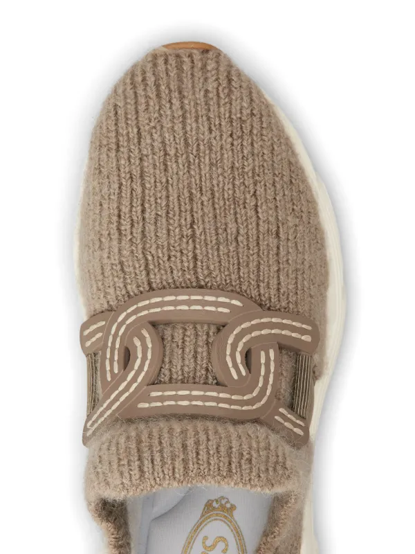 スニーカー TODS KATE KNITTED SNEAKERS TOD'S Kate rubber-trimmed mesh and stretch-knit slip-on