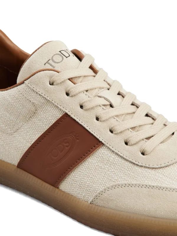 【TOD'S 】レザータブスニーカー Man ブラック トッズ タブズ レザー スニーカー