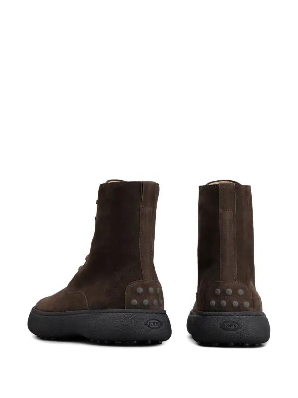 Tod's W. G. Heritage アンクルブーツ | ブラウン | FARFETCH JP
