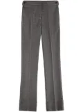 Tod's pressed-crease straight trousers - Grey