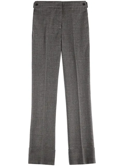 Tod's pantalones rectos con pinzas