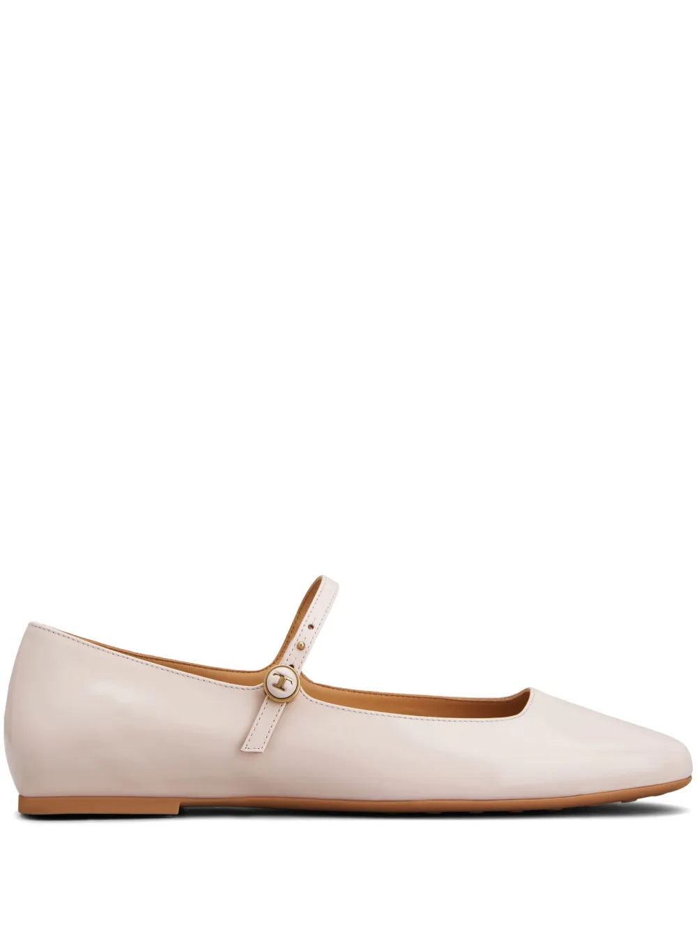 Tod's leather ballerina shoes | Neutrals | Image 1