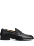 Tod's penny-slot leather loafers - Black