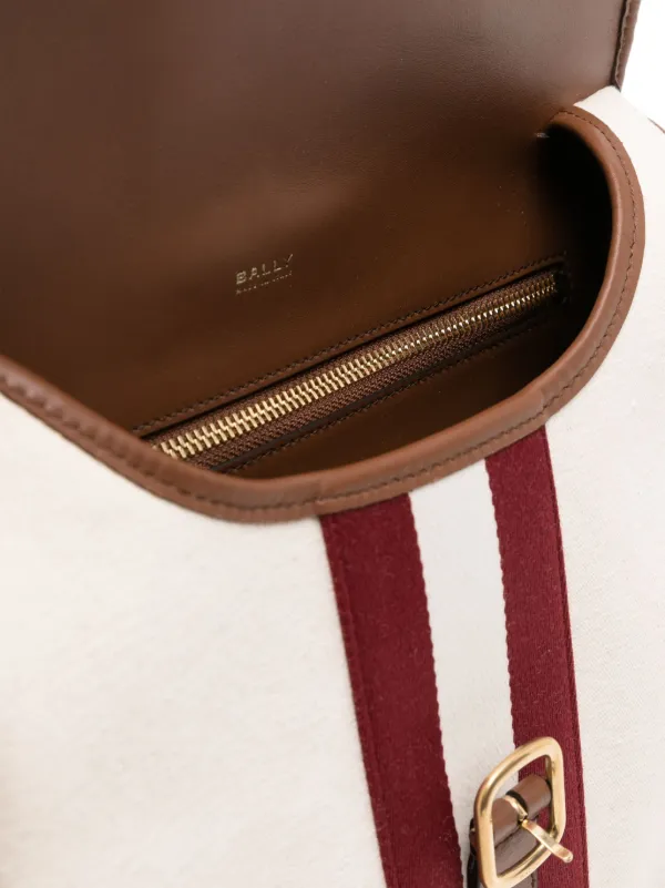 Bally ストライプ メッセンジャーバッグ | ニュートラル | FARFETCH JP Bally ストライプ メッセンジャーバッグ | ニュートラル | FARFETCH JP