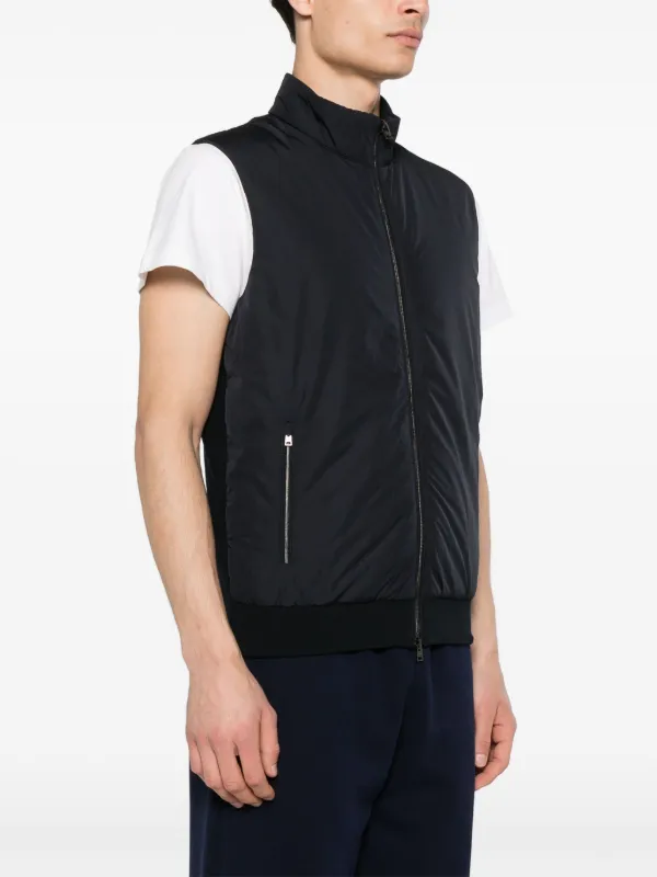 Herno panelled-design Gilet | Blue | FARFETCH