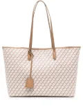 TAMMY & BENJAMIN monogram-pattern tote bag - Neutrals