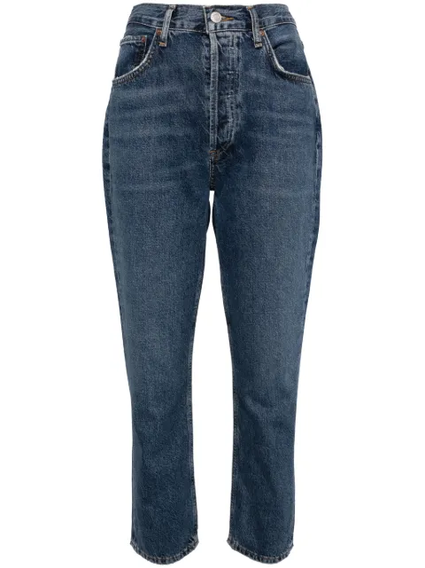 AGOLDE mid-rise tapered jeans 