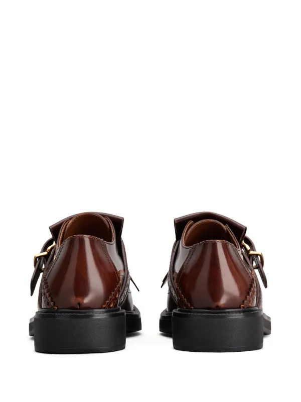 Tod's Leather Brogue Shoes Brown FARFETCH ID