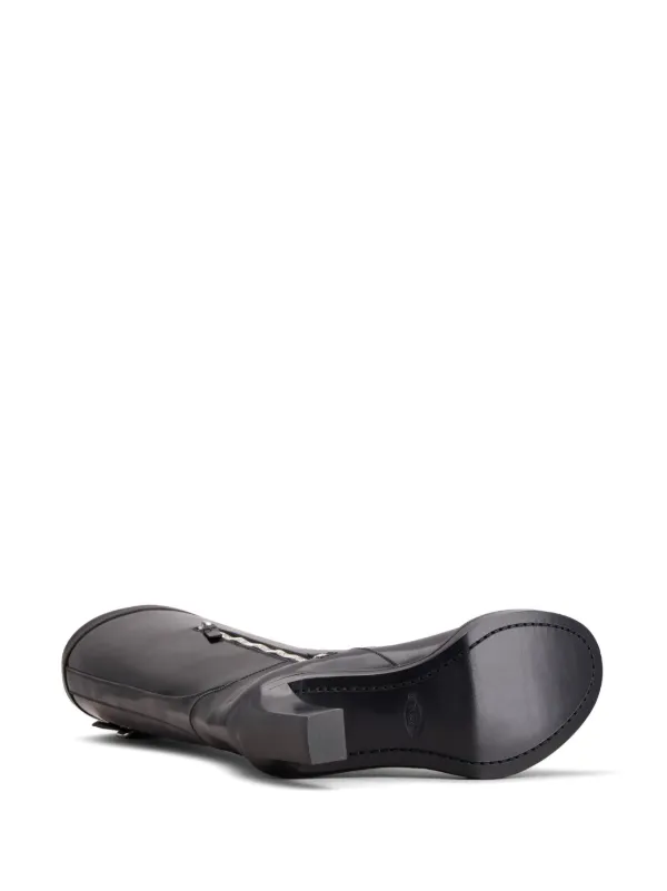 Tod's レザー ブーツ | ブラック | FARFETCH JP