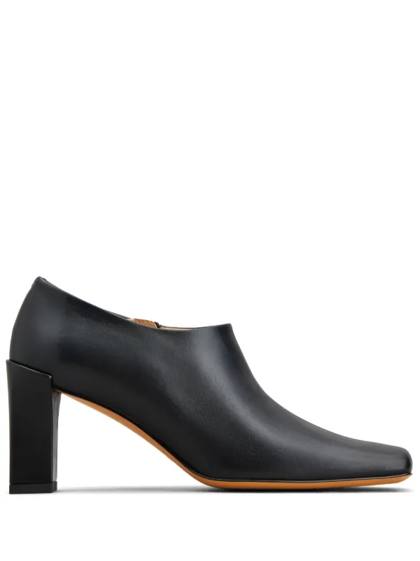 Tod's スクエアトゥ レザーブーツ | ブラック | FARFETCH JP