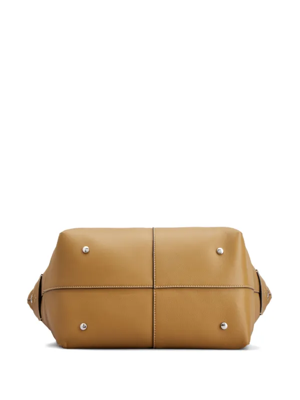 トートバッグ Tod's Spacious Textured Brown Handbag With Central Clasp XBWDBSA0300WSSS410-03.jpg