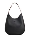 Tod's medium Di leather shoulder bag - Black