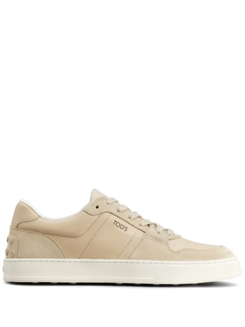 Tod's panelled leather sneakers