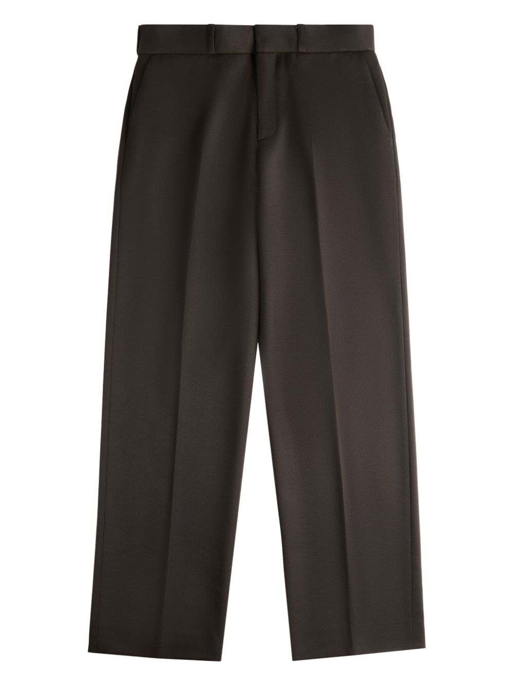 virgin wool trousers