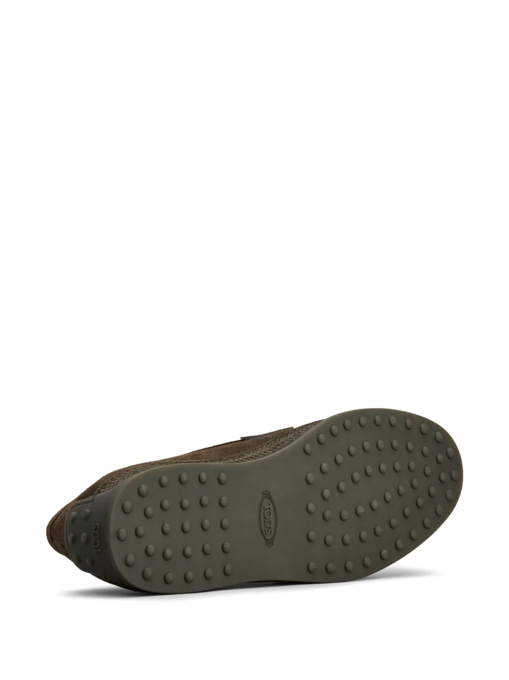 Tod's Gommino suede loafers Brown