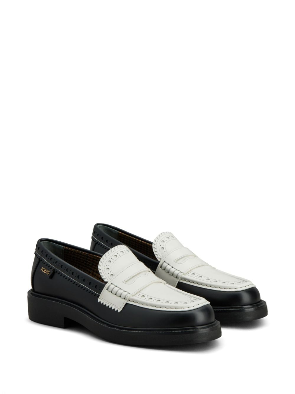 Tod's Leren loafers - Zwart