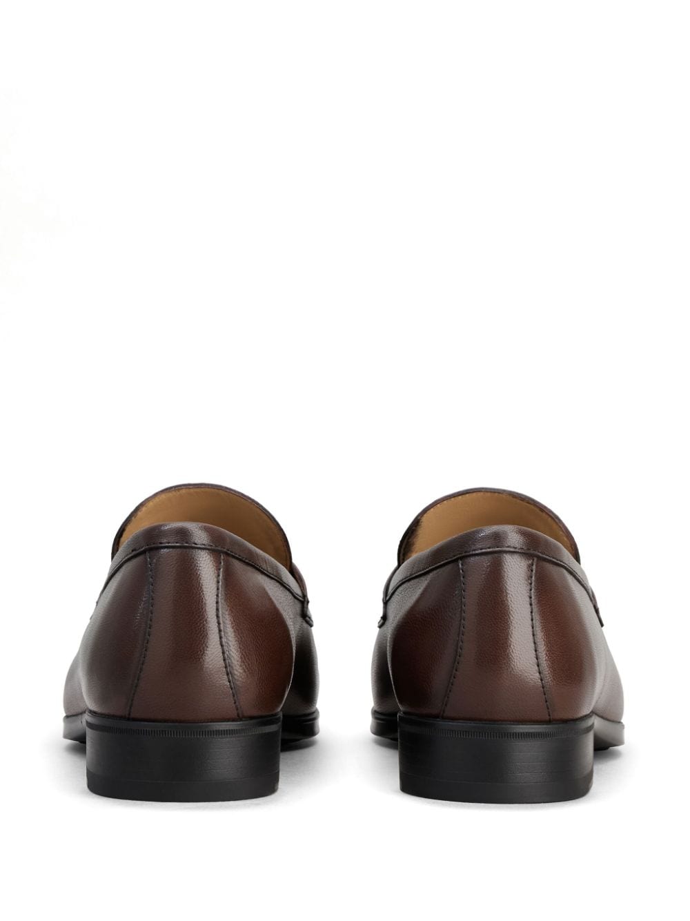 Tod's penny-slot leather loafers Brown