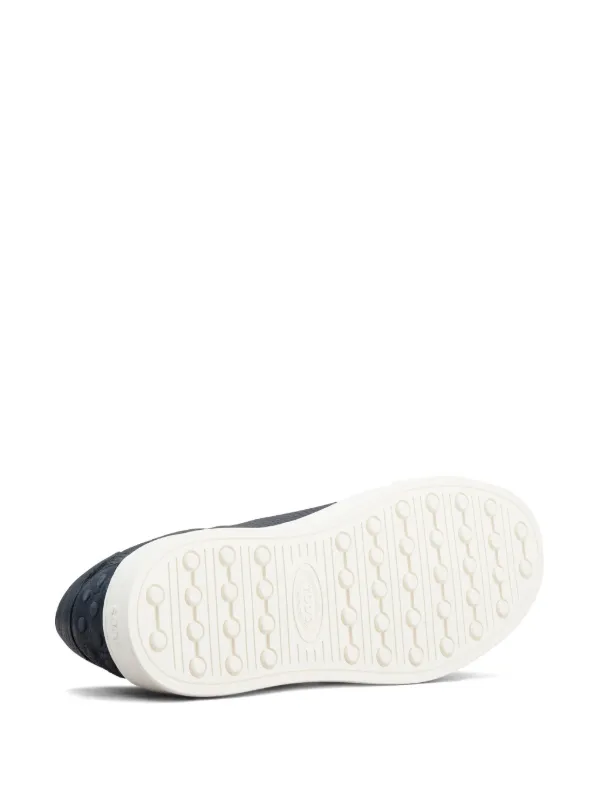 Tod's Allacciata Cassetta Leather Sneakers | Black | FARFETCH Tod's Allacciata Cassetta Leather Sneakers | Black | FARFETCH