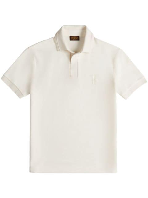 Tod's Poloshirt mit Logo-Stickerei