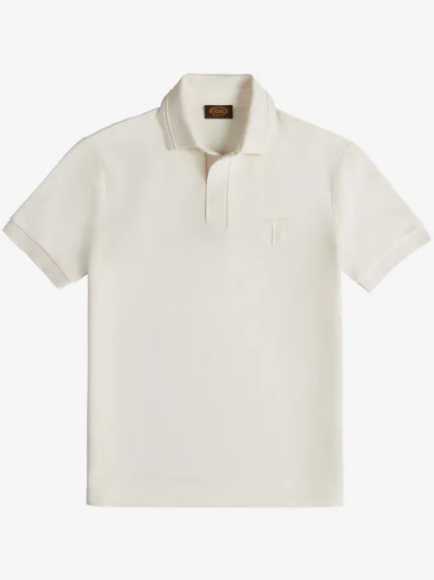 Tod's embroidered-logo polo shirt