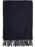 Tod's double-faced wool-cashmere scarf - Blue