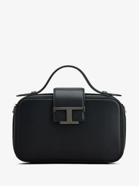 Tod's T-plaque leather camera bag