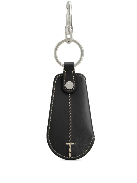 Tod's logo-engraved shoehorn key holder