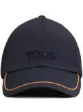Tod's logo-embroidered baseball cap - Blue