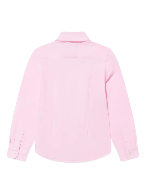 POLO RALPH LAUREN KIDS Polo Pony button-down Shirt | Pink | FARFETCH