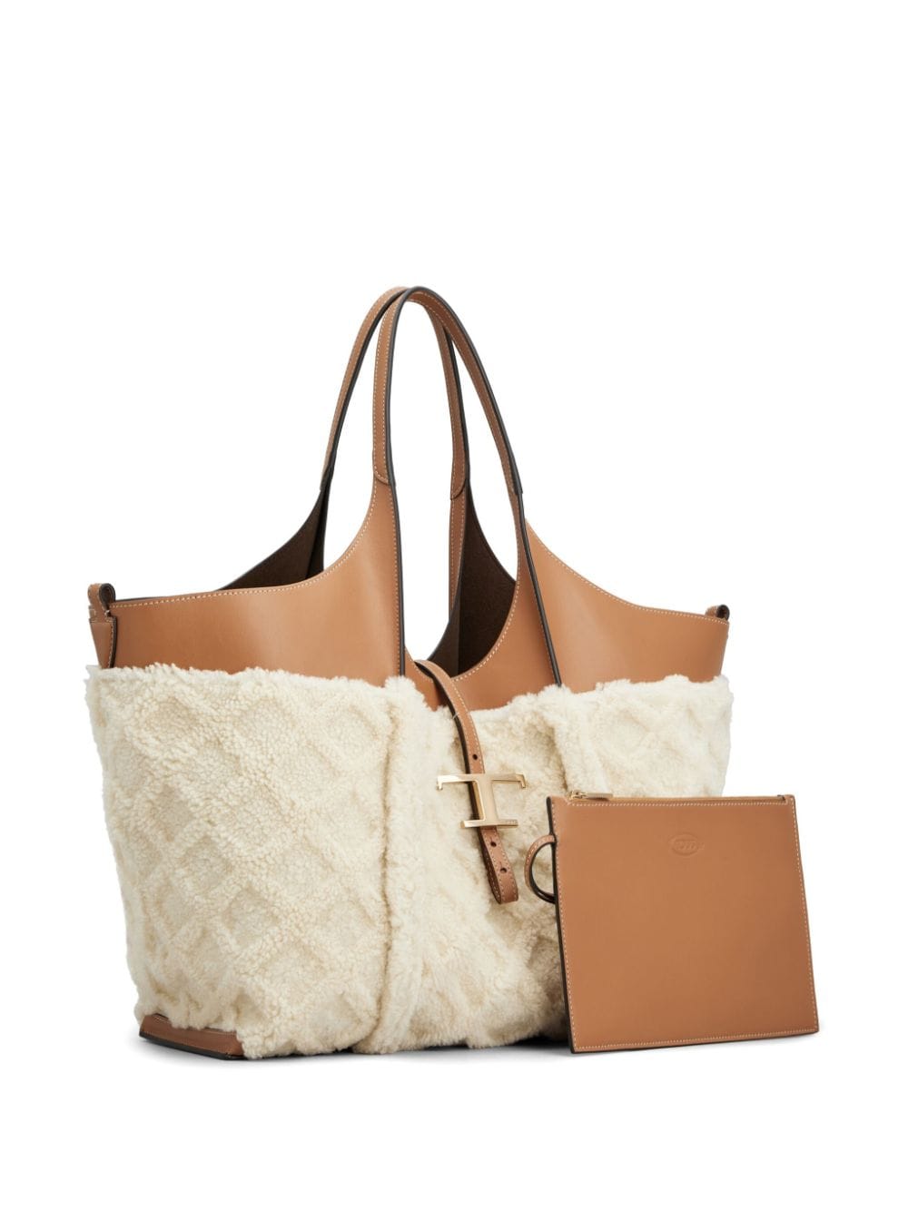 Tod's Intarsia shopper - Bruin