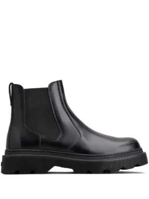 Off-White Exploration Motor Ankle Boots | Black | FARFETCH
