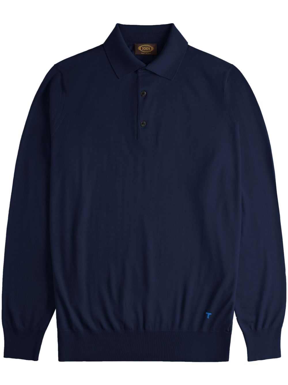 long-sleeved polo shirt