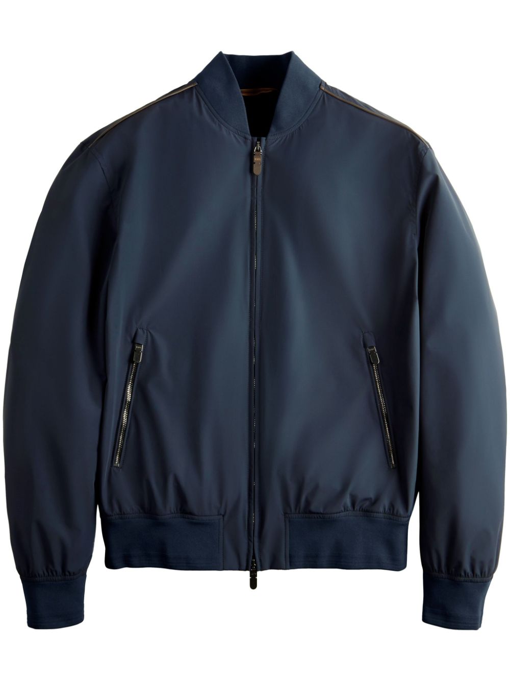 technical fabric bomber jacket