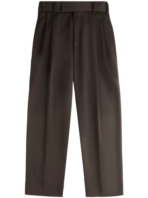 Tod's Classic Tapered Trousers in Brown