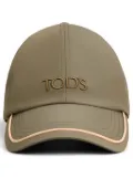 Tod's logo-embroidered baseball cap - Green