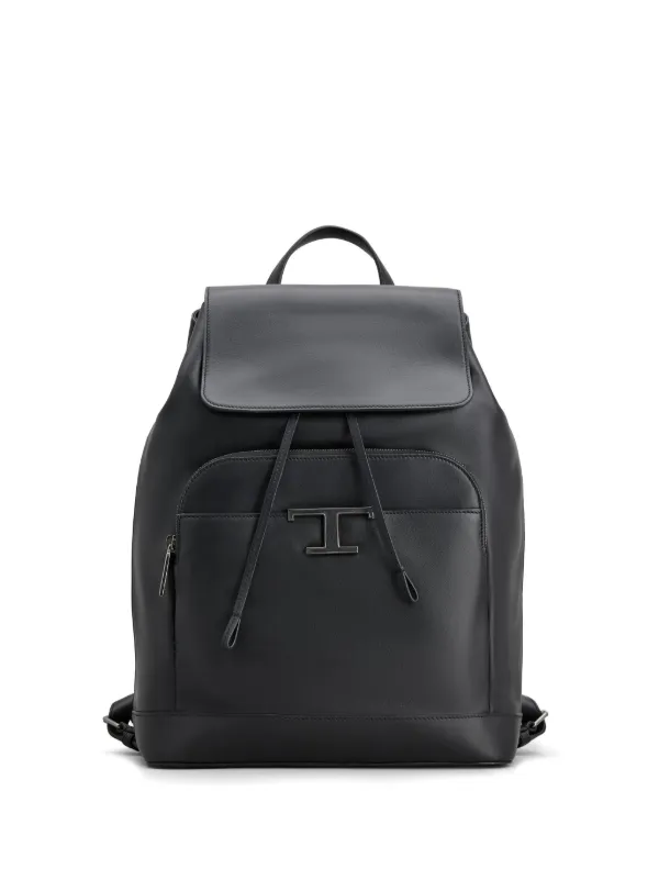 Tod's T Timeless バックパック M | ブラック | FARFETCH JP