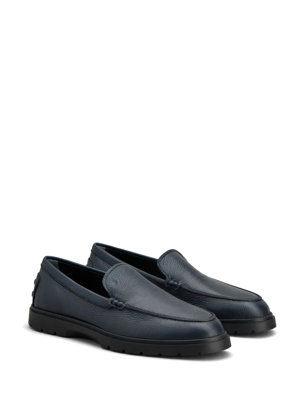 Tod's Gomma leather loafers Blue