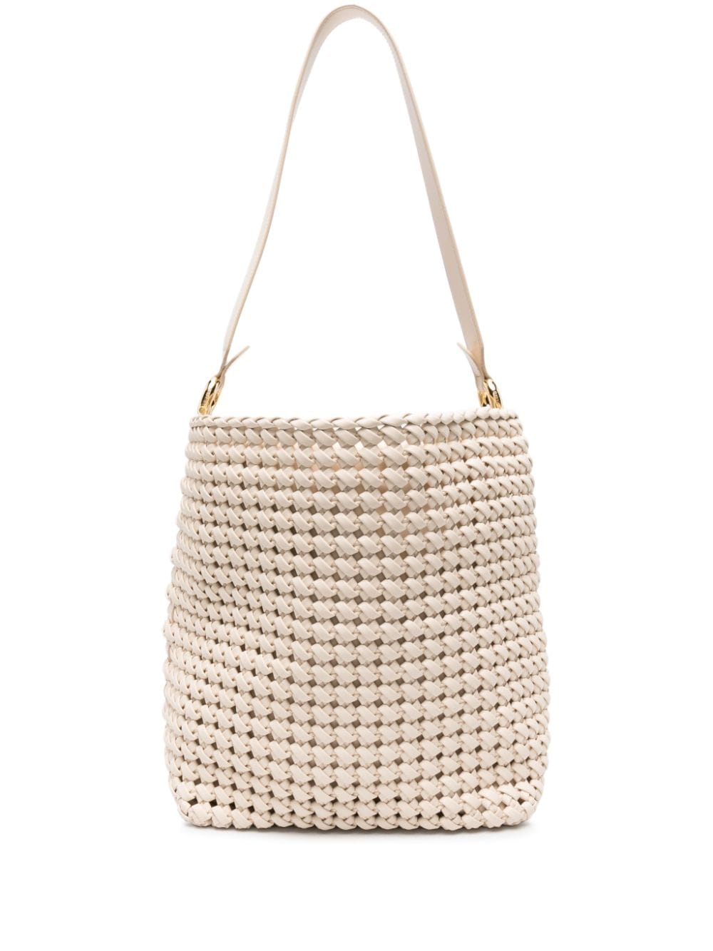 Themoirè Phoebe knotted shoulder bag