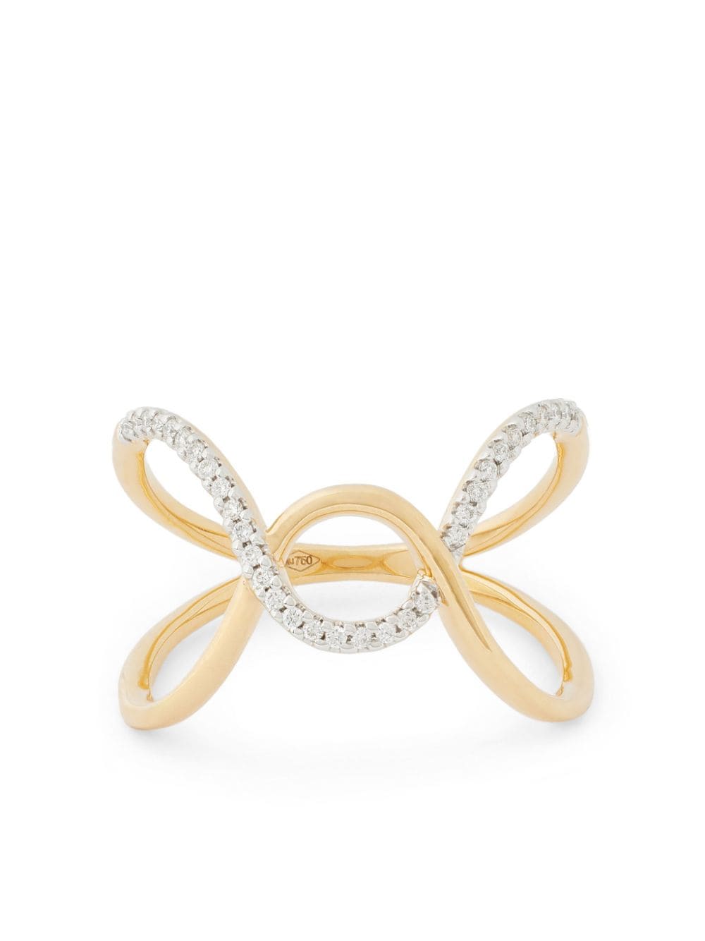 Swayta sha 18kt yellow gold diamond ring - Oro