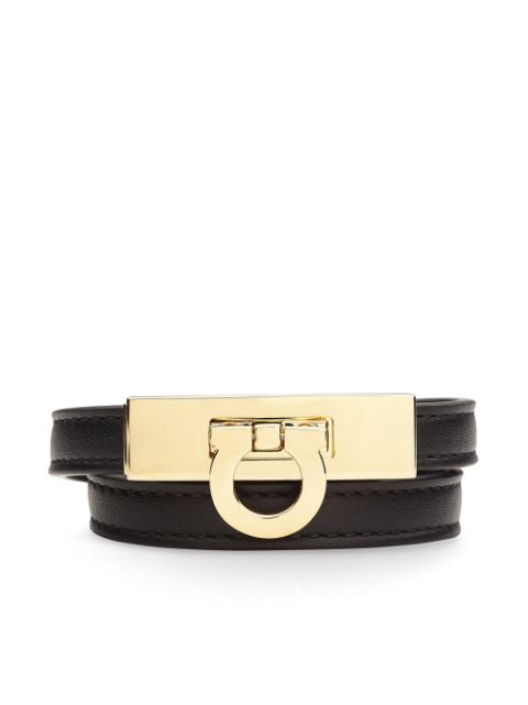 Ferragamo Gancini double twist bracelet