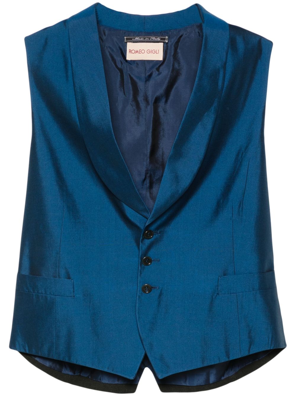 1990s silk waistcoat