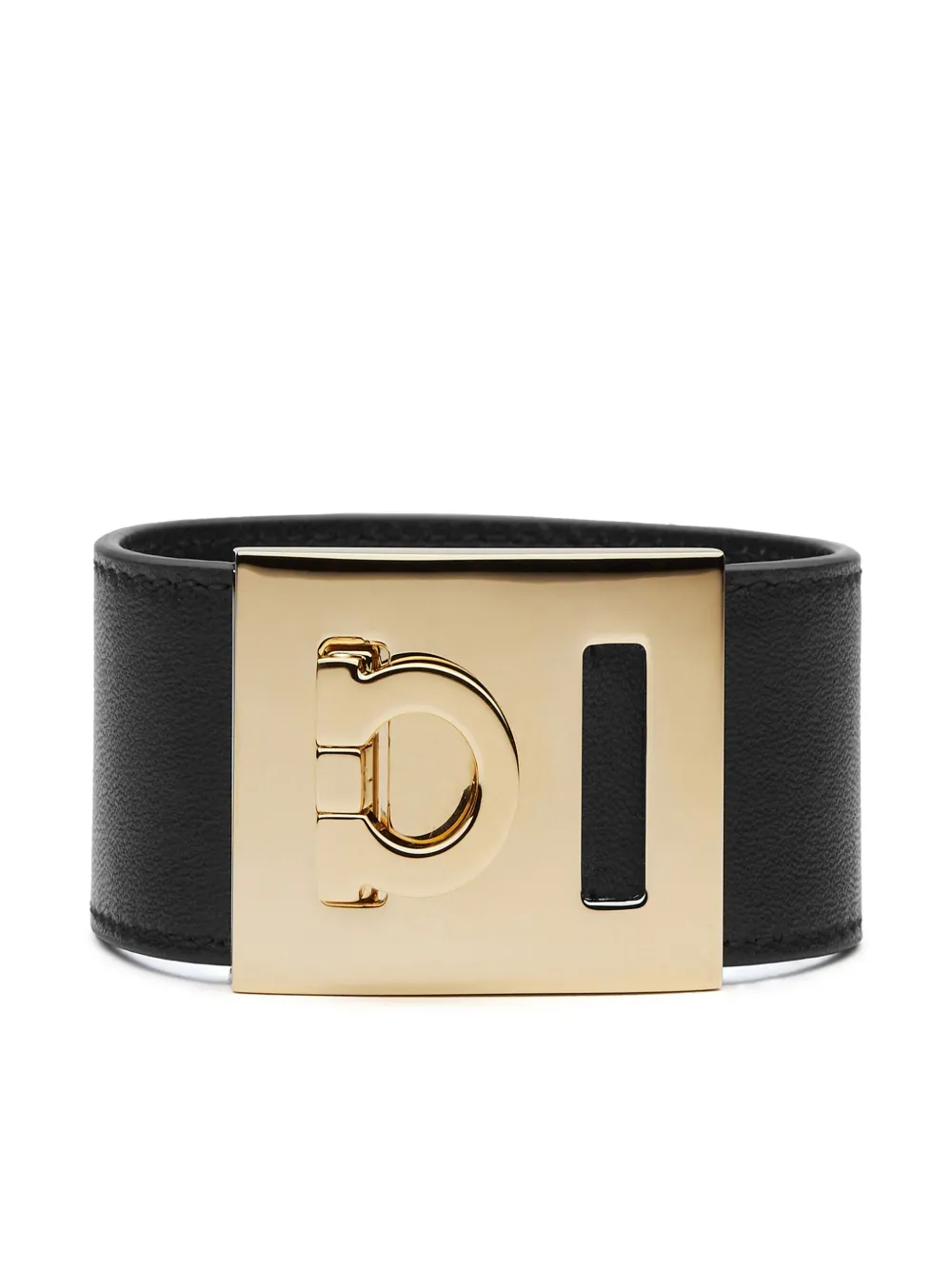 Ferragamo Bracciale Gancini - Nero