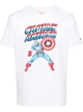 MC2 Saint Barth x Marvel Captain America-print T-shirt - White