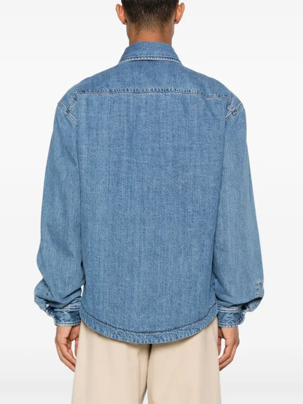 Jacquemus La Chemise Boulanger デニムシャツジャケット | ブルー