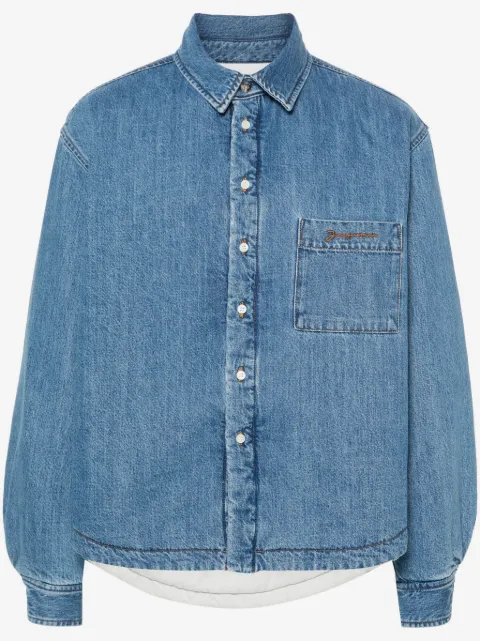 Jacquemus La Chemise Boulanger denim shirt jacket